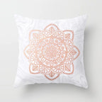 Pink sofa cushion cushion pillowcase