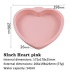 6 inch 8 inch rainbow cake baking pan