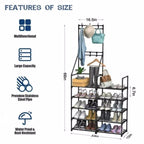 5-layer Shoe Rack, Shoe Storage Organizer