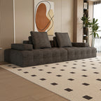 Sofa Couch For Living Room, Modern Loveseat Sofa With Extra Deep Seats, Comfy Armrests, Couches For Living Room Apartment Lounge, Easy Assembly, Grey