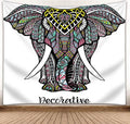 3D Mural Elephant Tapestry Wall Hanging Bohemian Hippie Bedroom Background Cloth Printing Home Decor