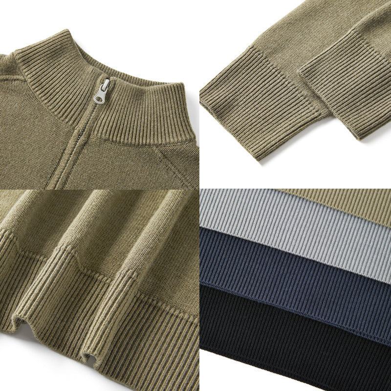 Thickened Wool Base Casual Sweater