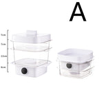 Multi-layer Dish Cover Heat Preservation Kitchen Cover Dining Table Leftover Storage Box Transparent Stack Cooking Hood Steamer