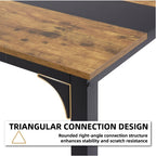 Computer Desk Large Office Desk, 79.5 Inch Gaming Desk Writing Desk Work Desk For Home Office, Study, Modern Simple Wooden Desk, Large Legroom, Metal Frame