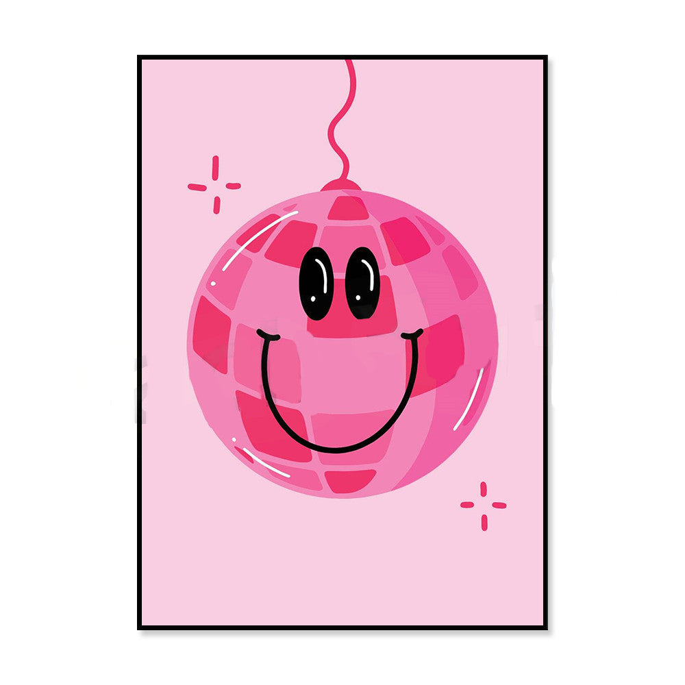 70s Y2K Mouth Poster Vintage Illustration