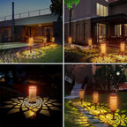 Metal Solar-powered Lawn Lamps Courtyard Decorative Waterproof