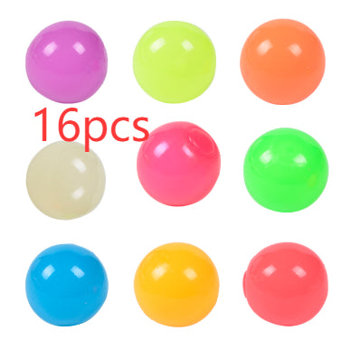 The Same Luminous Ceiling Ball Vibrato Fluorescent Sticky Target Ball Children's Sticky Wall Ball