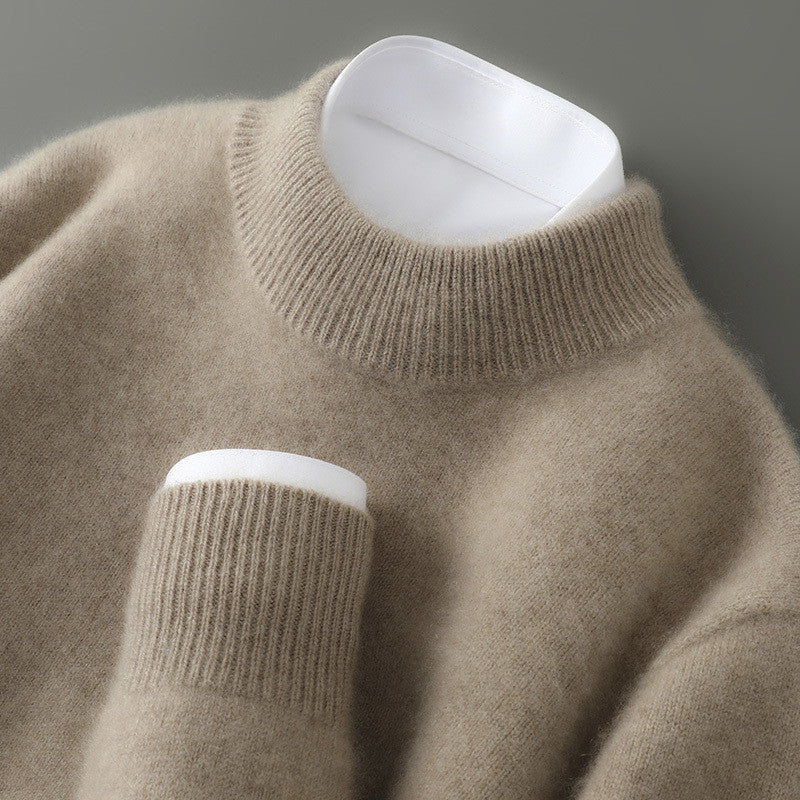 Half Turtleneck Men's Autumn And Winter Pullover Sweater