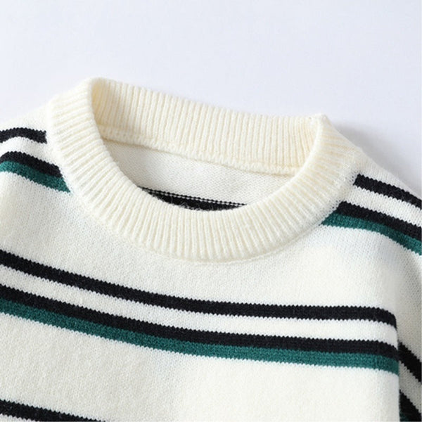 Men's Thickened American Idle Style Knitwear Coat