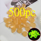 Luminous Stones Fluorescent Aquarium Pebbles Fish Tank Garden Luminous Stones