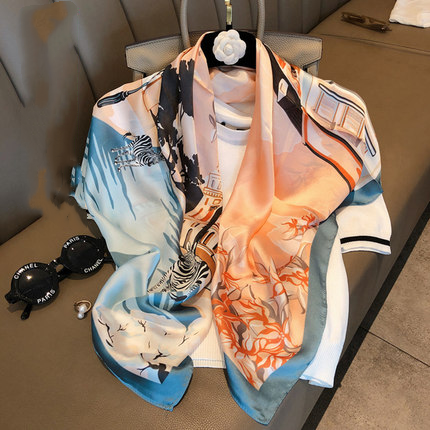 Women's New Geometric Square Scarves