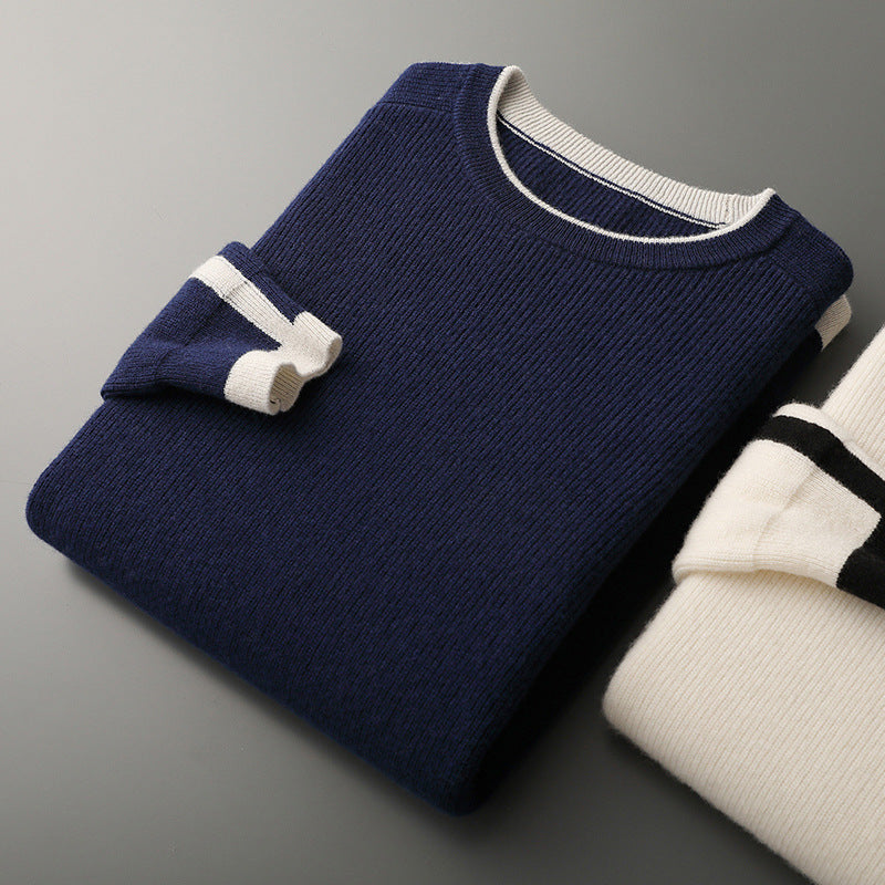 Loose Casual Knitted Bottoming Cashmere Sweater