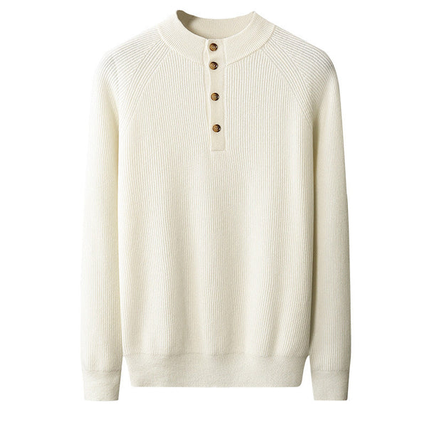 Cardigan Collar Knitted Loose Casual Oversized Knit Wool Sweater