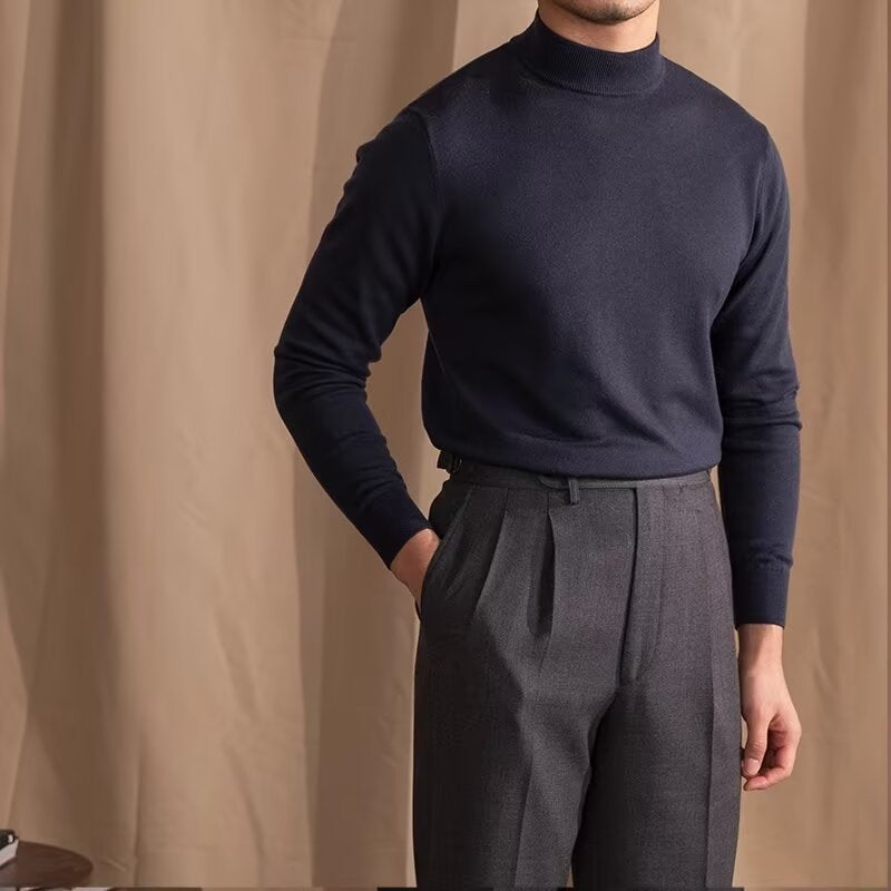 Turtleneck Slim Fit All-matching Warm Bottoming Sweater