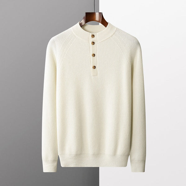 Cardigan Collar Knitted Loose Casual Oversized Knit Wool Sweater