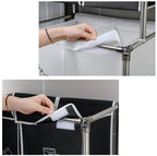 Laundry Hamper 2 Tier Laundry Sorter With 4 Removable Bags For Organizing Clothes, Laundry, Lights, Darks