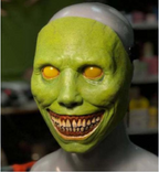 Halloween Scary White Eyed Demon Mask