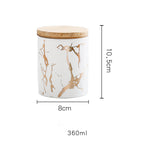 Kitchen Ceramic Food Storage Airtight Jar Box