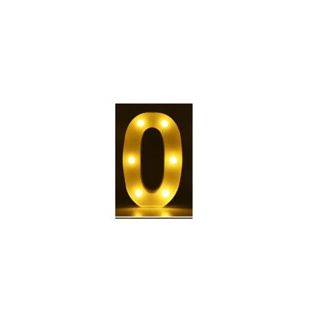 Luminous LED Letter Number Night Light English Alphabet Number Battery Lamp Romantic Wedding Christmas Party Decoration