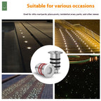 1W XINGX Underwater Aisle Underground Led Breathing Mini Floor Lamp Step Light