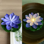 Floating Water Induction Lotus Colorful Waterproof Small Night Lamp
