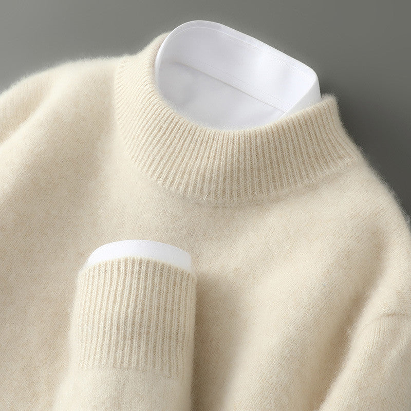 Half Turtleneck Men's Autumn And Winter Pullover Sweater