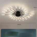 Ceiling Room Lights With Special Iron Decoration