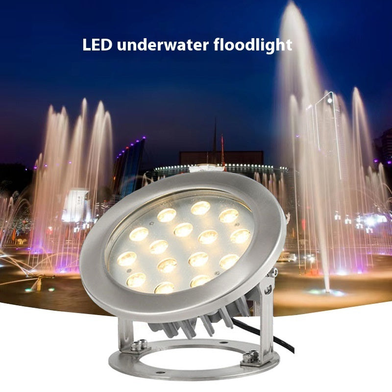 Led Outdoor Fountain Swimming Pool Underwater Lamp