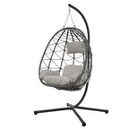 Indoor And Outdoor Swing Chairs, Hanging Basket Chairs With Stands Are Suitable For Bedrooms, Living Rooms, Balconies, And Are Prohibited From Being Sold On The Wayfair Platform