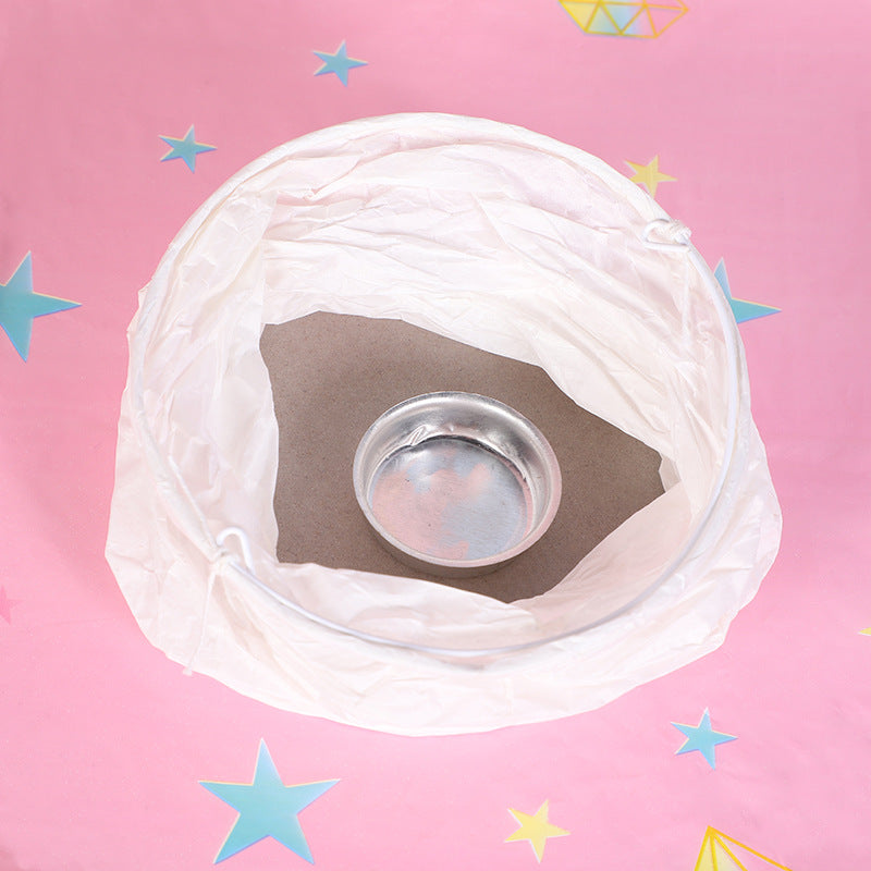 Paper Lanterns Decorative White Downlight Desktop Lanterns