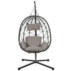 Indoor And Outdoor Swing Chairs, Hanging Basket Chairs With Stands Are Suitable For Bedrooms, Living Rooms, Balconies, And Are Prohibited From Being Sold On The Wayfair Platform