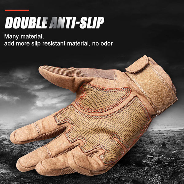 Tactical Gloves Army Military Men Gym Fitness Riding Half Finger Rubber Knuckle Protective Tactical Gloves