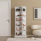 360 Rotating Shoe Cabinet 6 Floors