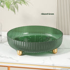 Plastic Cosmetics Rotating Storage Box