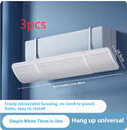 Air Conditioner Wind Shield Anti-direct Blowing Wall-mounted Universal Wind Shield Installation-free Air Curtain