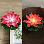 Floating Water Induction Lotus Colorful Waterproof Small Night Lamp