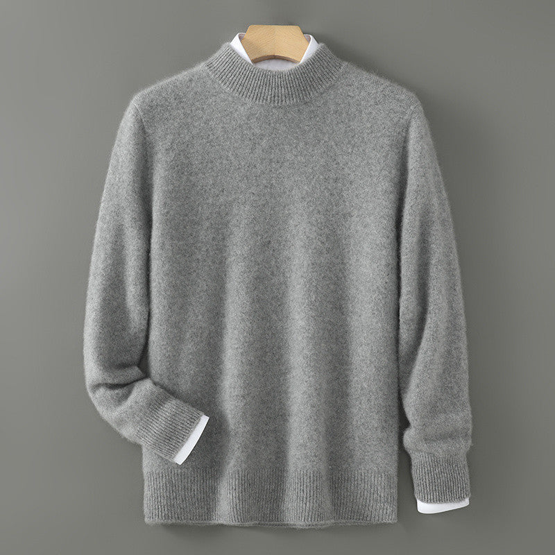 Half Turtleneck Men's Autumn And Winter Pullover Sweater