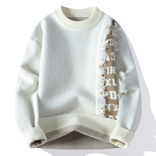 Knitted Pullover Men's Long Sleeve sweater