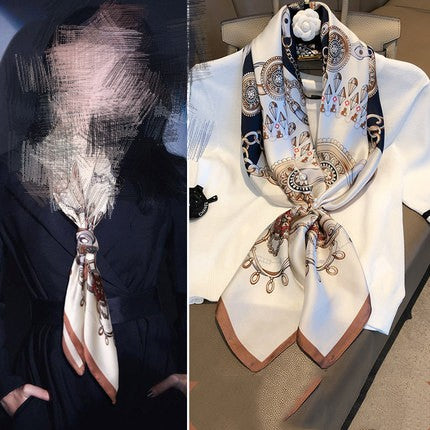 Women's New Geometric Square Scarves