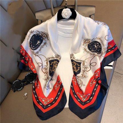 Women's New Geometric Square Scarves