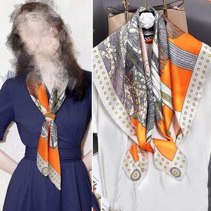 Women's New Geometric Square Scarves