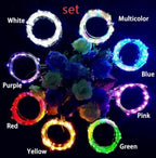 Wine Bottle Lights String 2M 20leds Christmas Decorations Copper Wire String Led Garland Lights Decor Wedding Festival Party