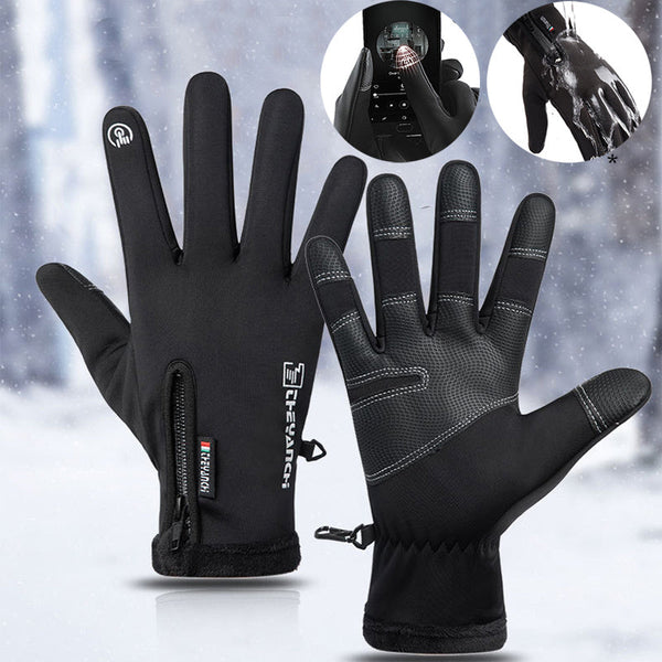 Winter Gloves Touchscreen Non-Slip Unisex Waterproof Windproof Warm Cycling Ski Sports Gloves
